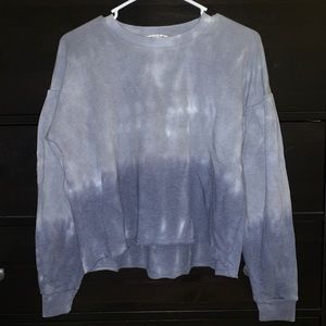 AE tie-dye cropped sweater